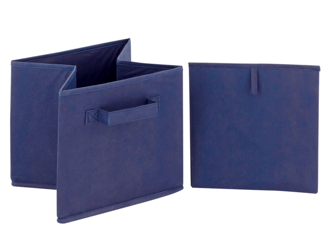 SVJ Opvouwbare Opbergbox Vierkant - 27x28x27 cm - Zwart - Set van 6