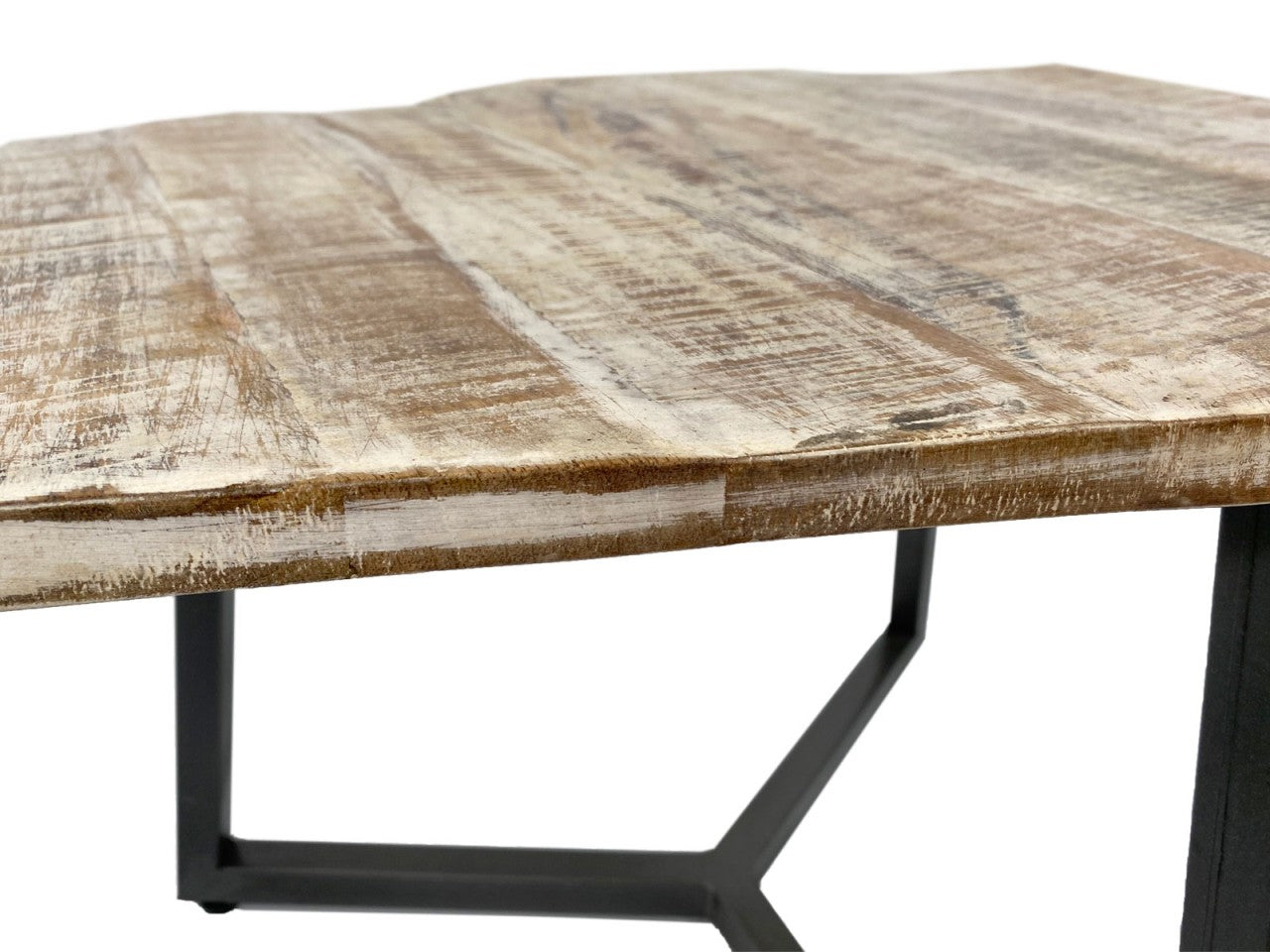 SVJ Salontafel Rechthoekig - 47 x 56 x 40 cm - Metaal - Bruin