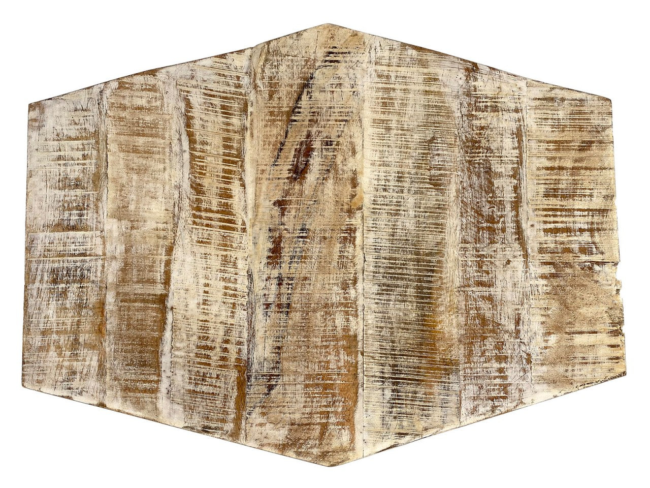 SVJ Salontafel Rechthoekig - 47 x 56 x 40 cm - Metaal - Bruin