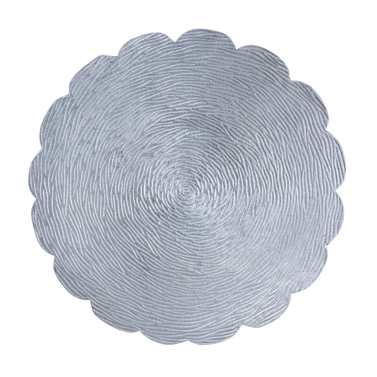 SVJ Bijzettafel Rond - 35 x 37 x 45 cm - Aluminium - Zilver