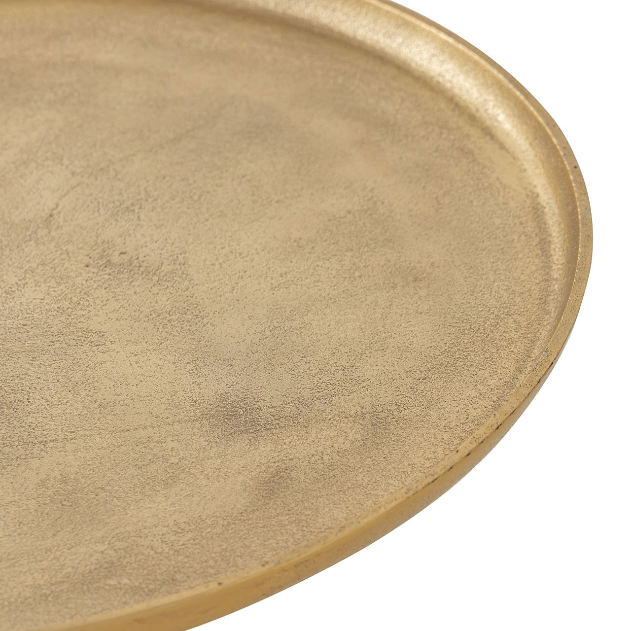 SVJ Bijzettafel Rond - 44 x 44 x 52 cm - Aluminium - Goud