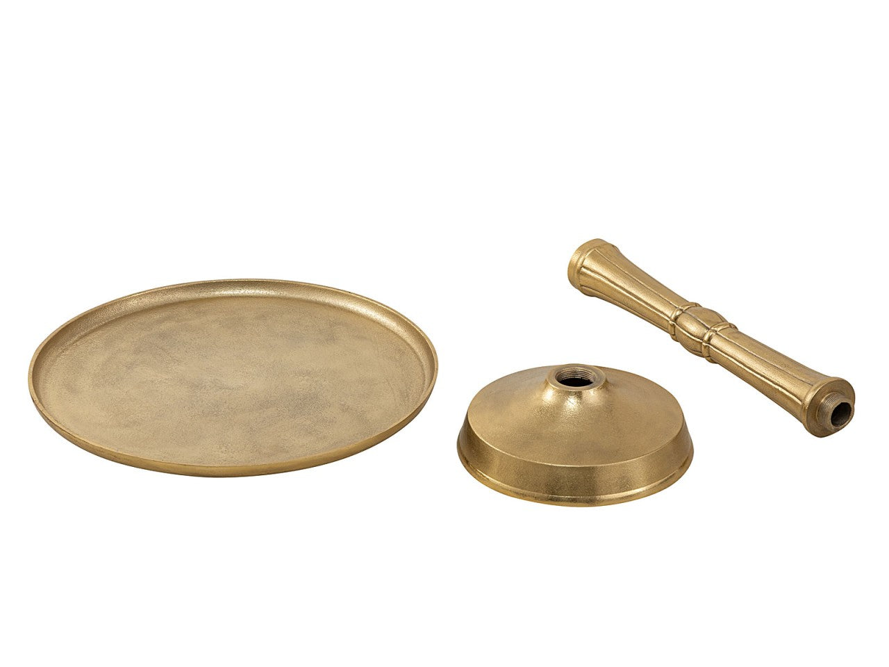SVJ Bijzettafel Rond - 44 x 44 x 52 cm - Aluminium - Goud