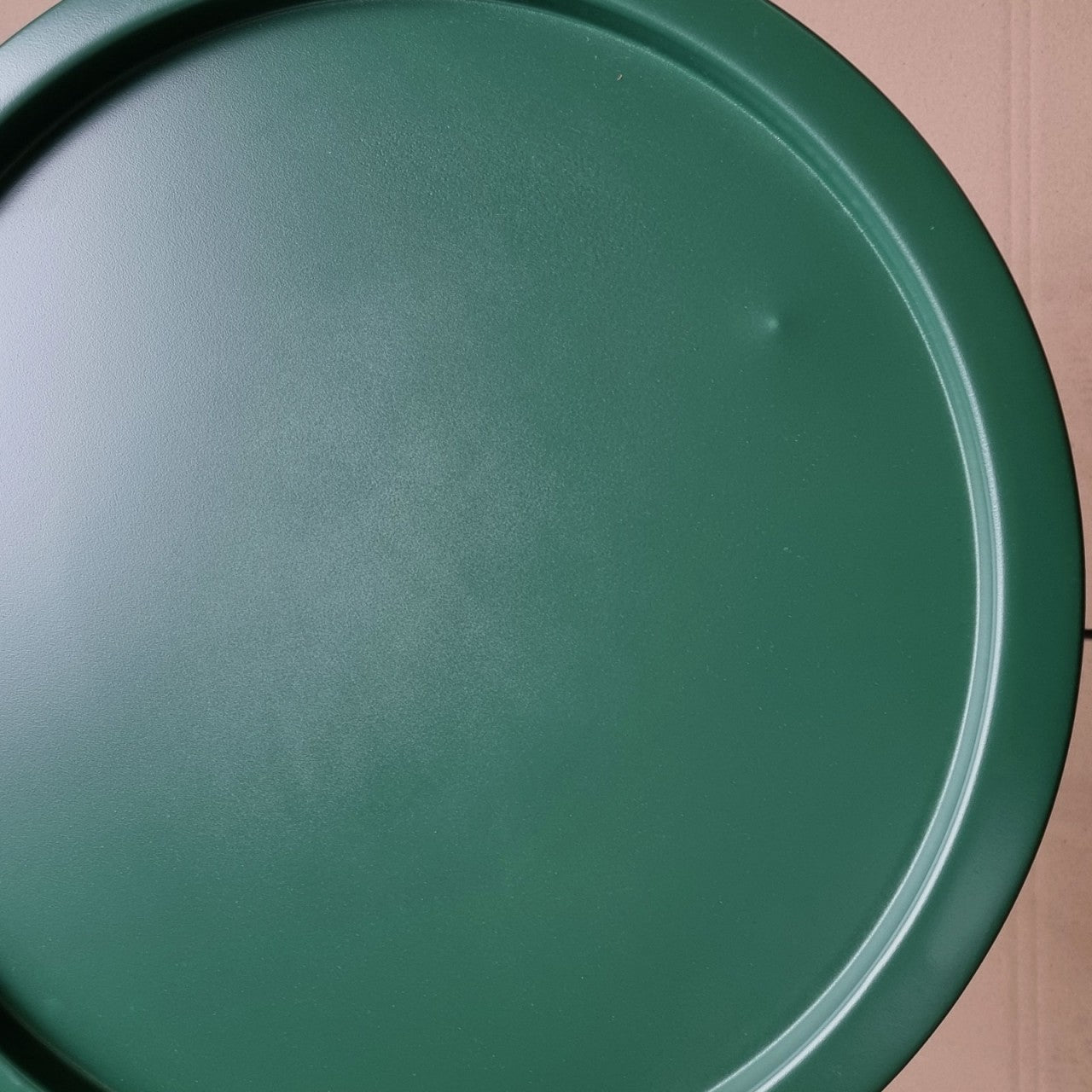 SVJ Bijzettafel Rond - 47 x 47 x 51 cm - Metaal - Olijfgroen