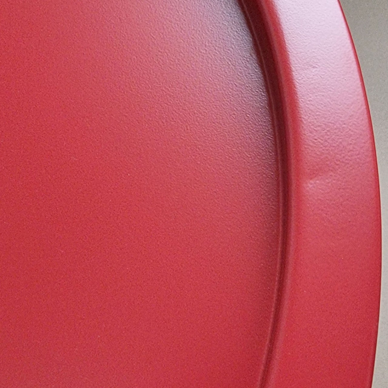 SVJ Bijzettafel Rond - 47 x 47 x 51 cm - Metaal - Rood