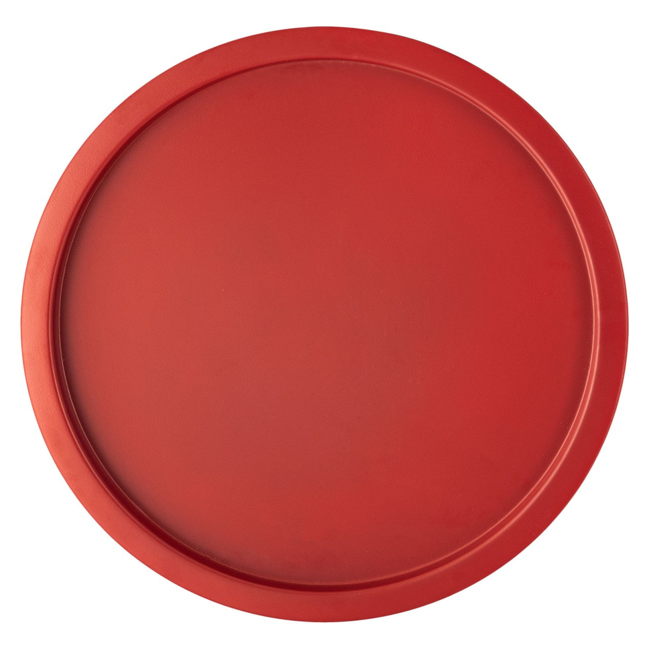 SVJ Bijzettafel Rond - 47 x 47 x 51 cm - Metaal - Rood