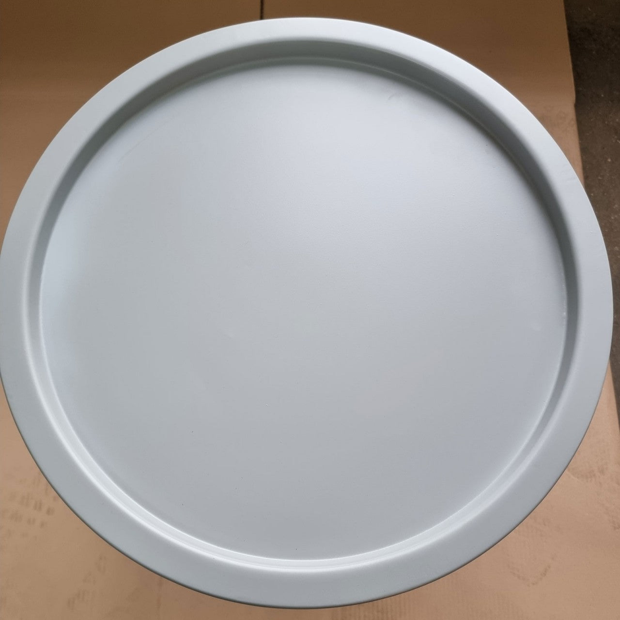 SVJ Bijzettafel Rond - 47 x 47 x 51 cm - Metaal - Lichtgrijs