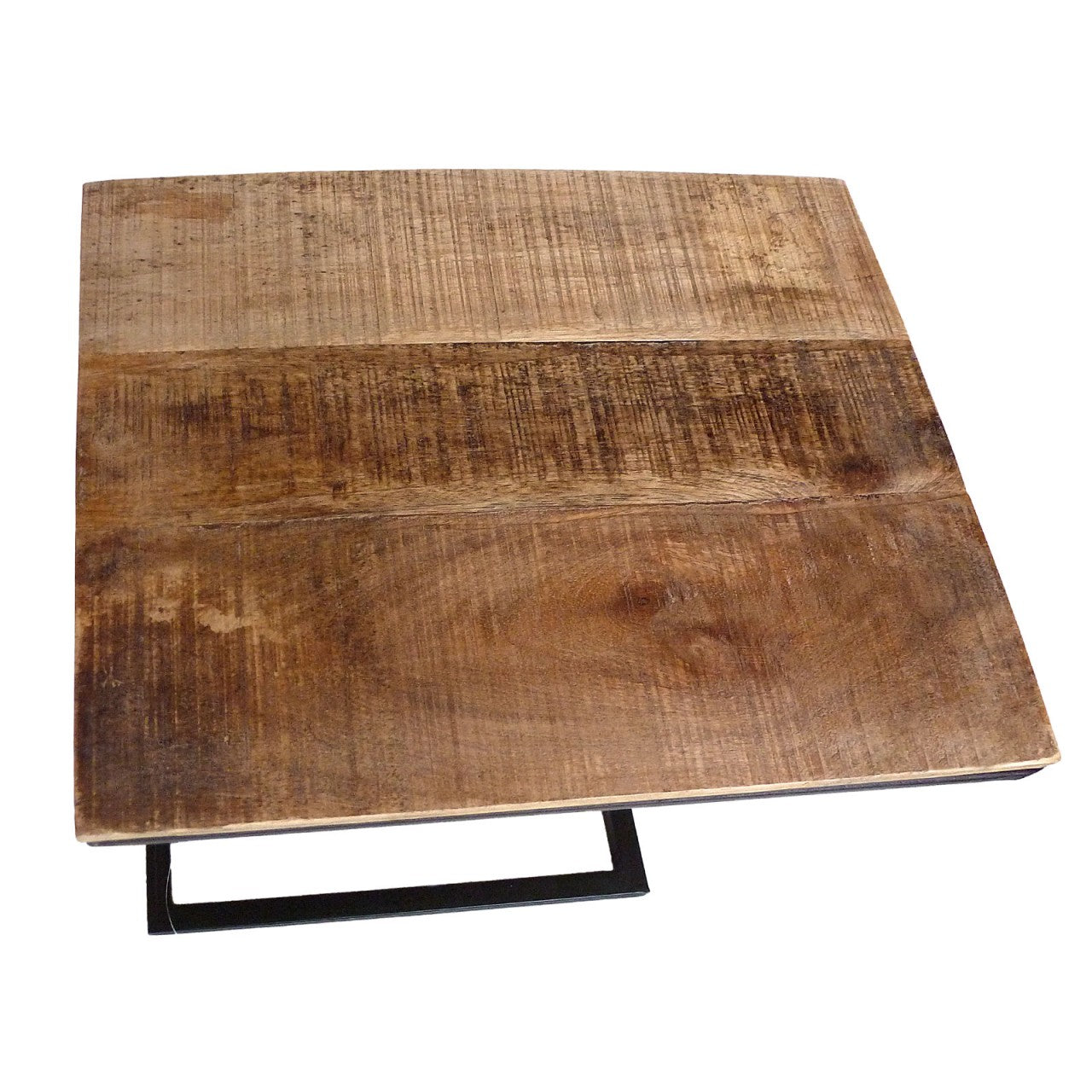SVJ Bijzettafel Rechthoekig - 30x40x48 cm - Metaal - Zwart - Set van 2
