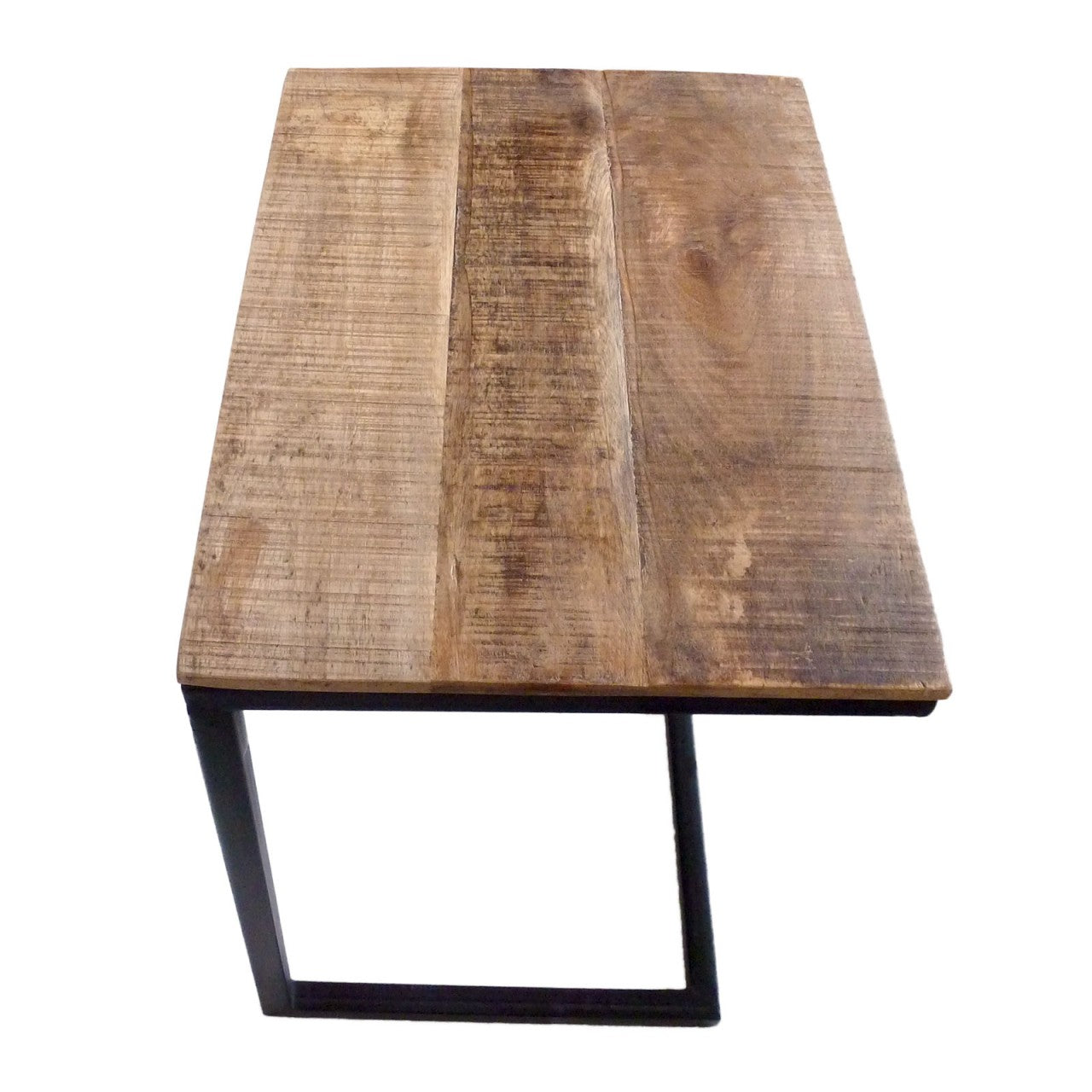 SVJ Bijzettafel Rechthoekig - 30x40x48 cm - Metaal - Zwart - Set van 2