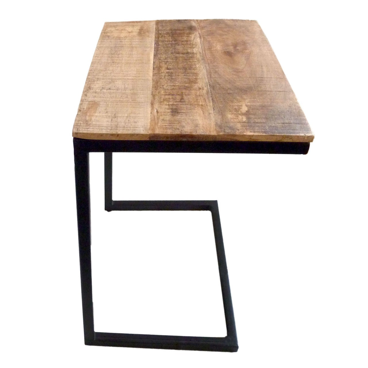 SVJ Bijzettafel Rechthoekig - 30x40x48 cm - Metaal - Zwart - Set van 2