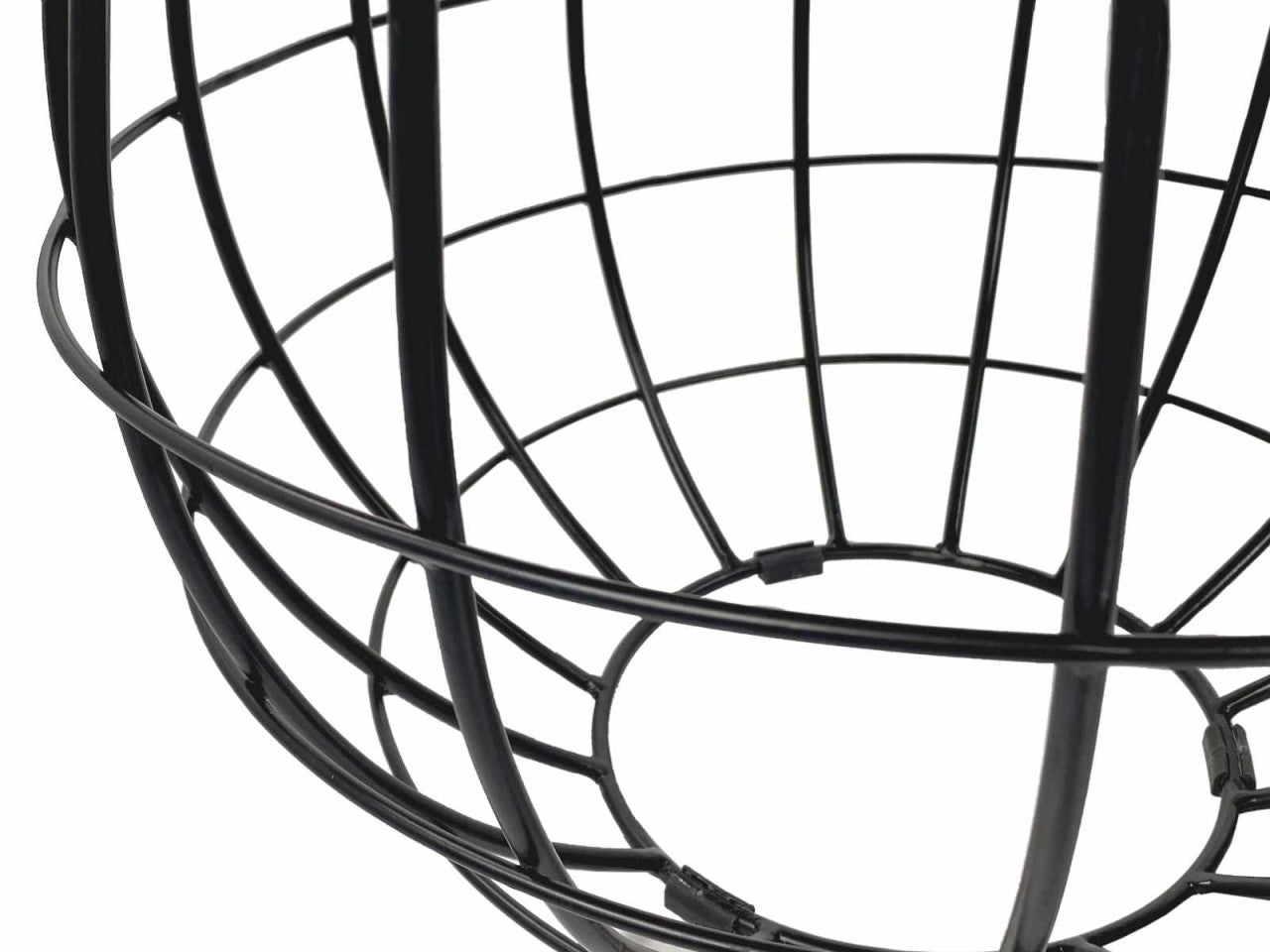 SVJ Salontafel Rond - 75 x 75 x 47 cm - Metaal - Zwart/Bruin