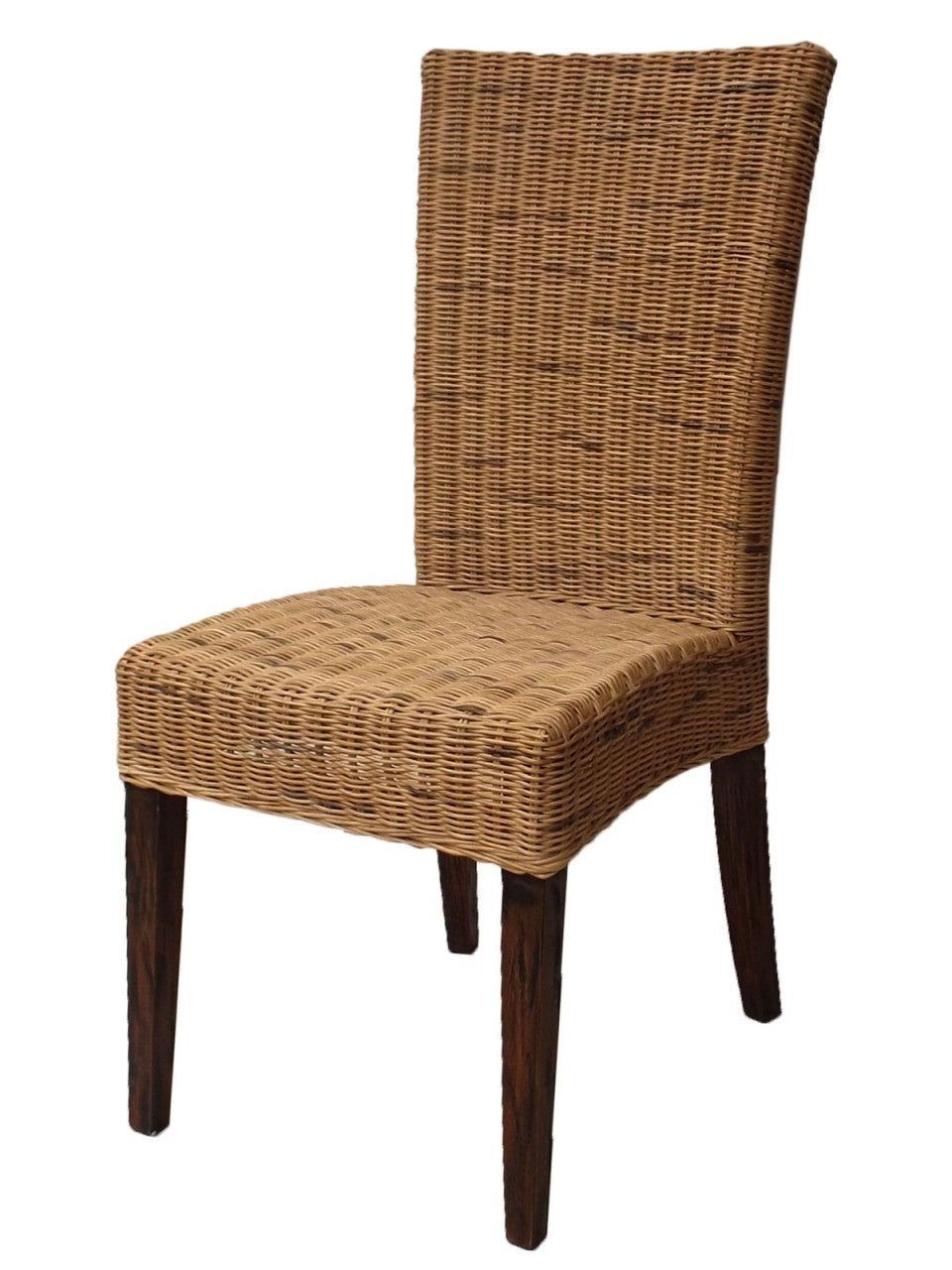 SVJ Eetkamerstoelen - 64x48x98 cm - Rotan - Lichtbruin - Set van 6