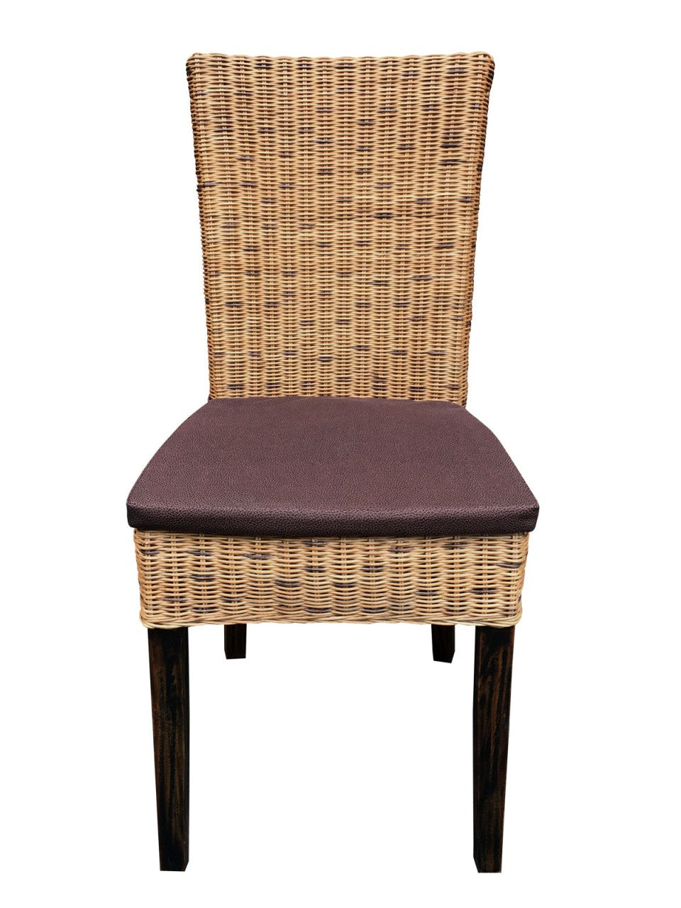 SVJ Eetkamerstoelen - 64x48x98 cm - Rotan - Bruin - Set van 6