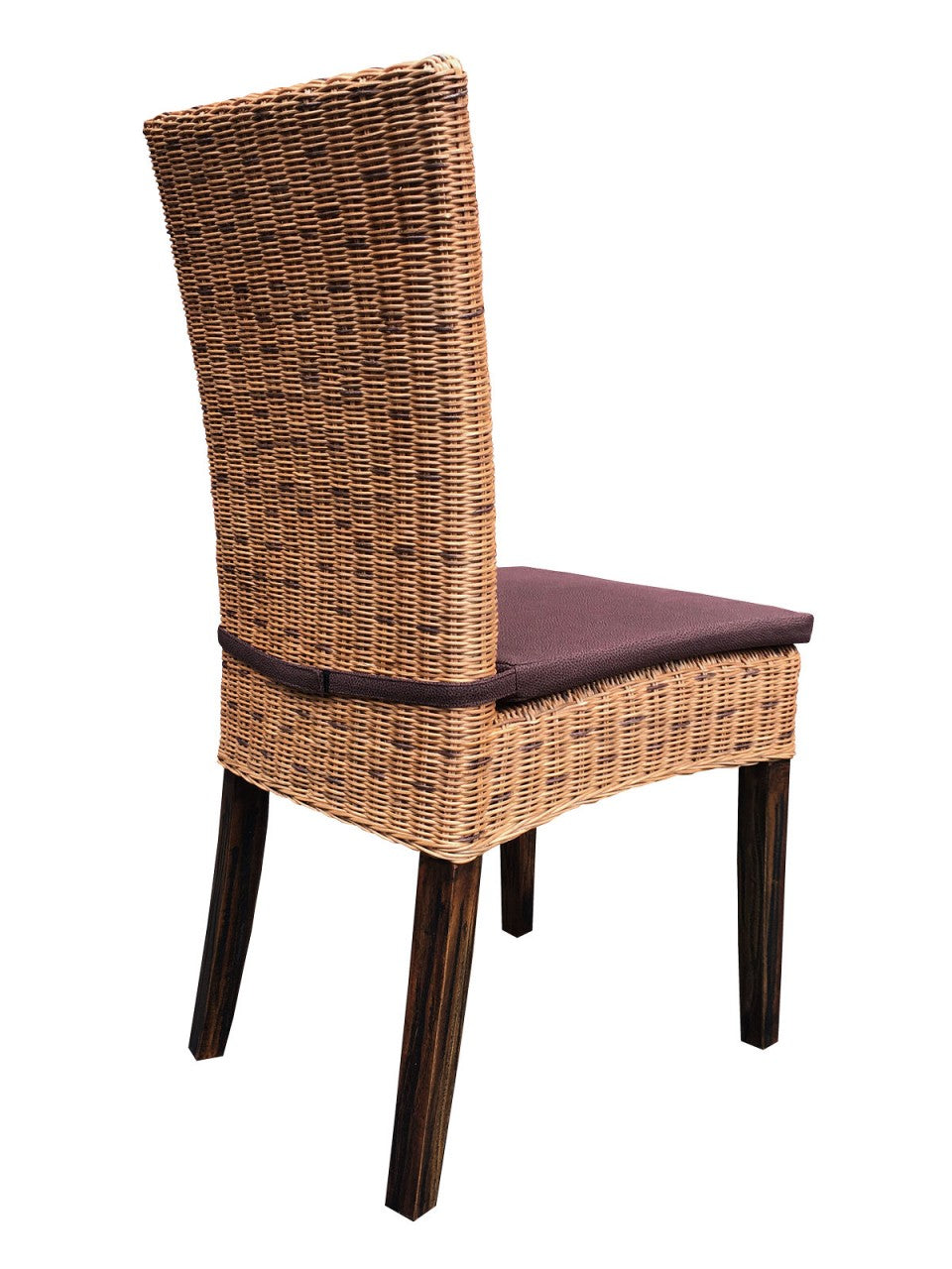 SVJ Eetkamerstoelen - 64x48x98 cm - Rotan - Bruin - Set van 6