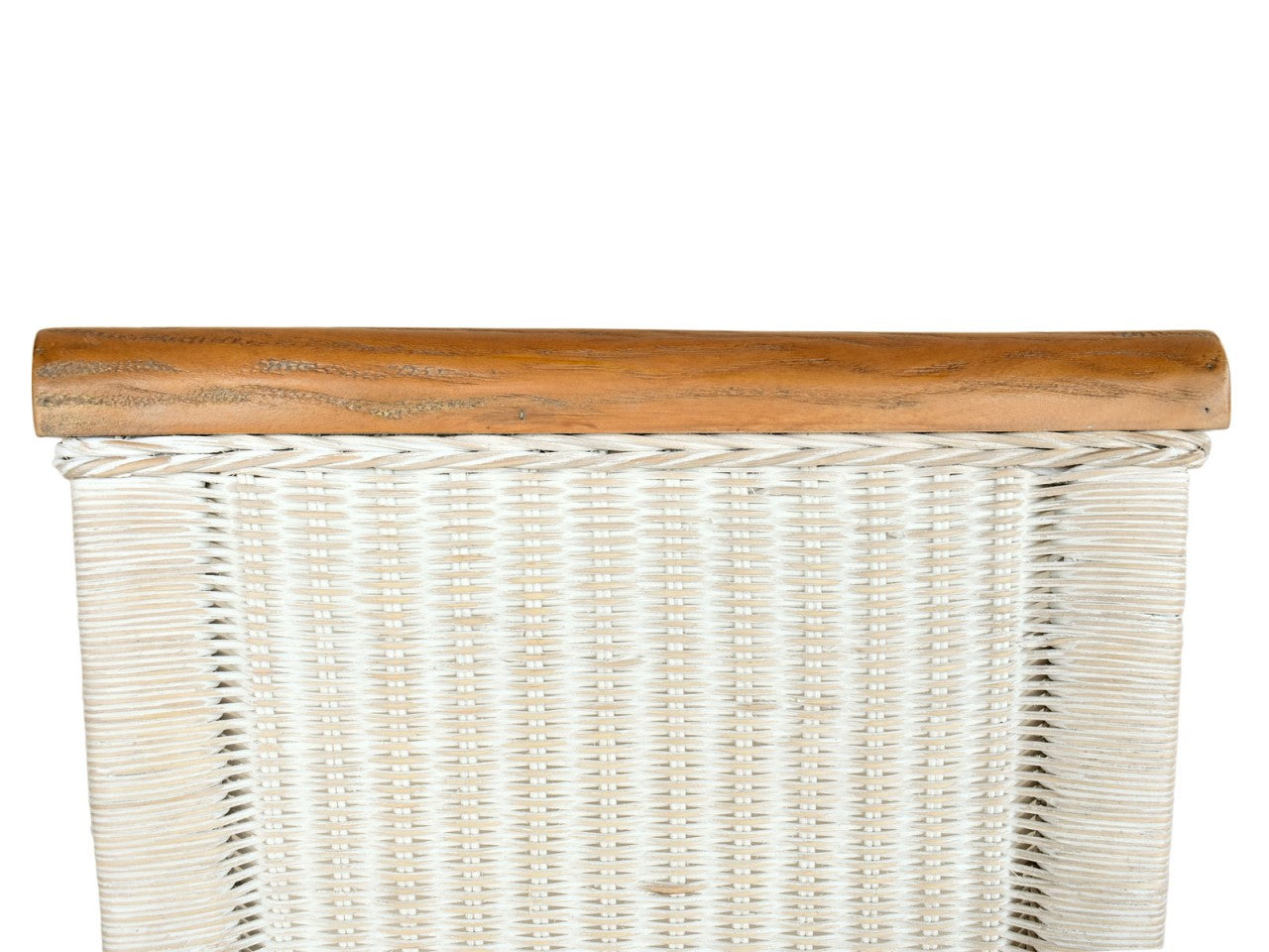 SVJ Eetkamerstoel Rechthoekig - 57 x 54 x 97 cm - Rotan - Wit