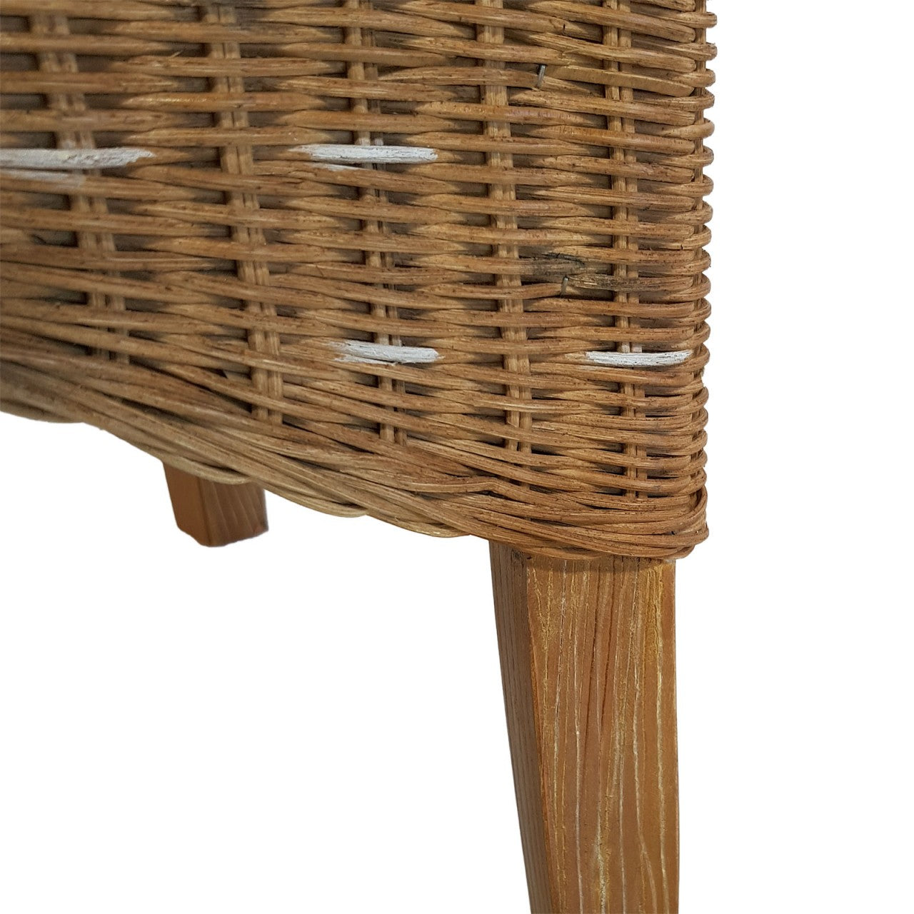 SVJ Eetkamerstoel Rechthoekig - 54 x 47 x 97 cm - Rotan - Bruin