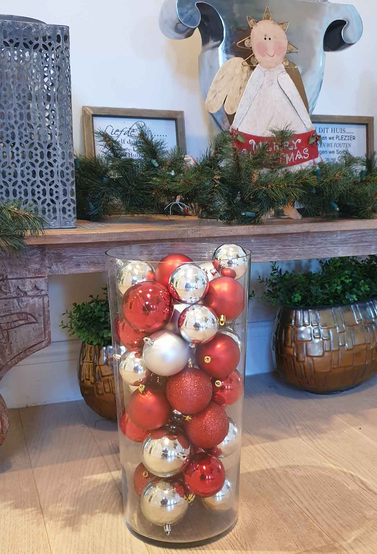 House of seasons Kerstballen Onbreekbaar - Zilver - Set van 48