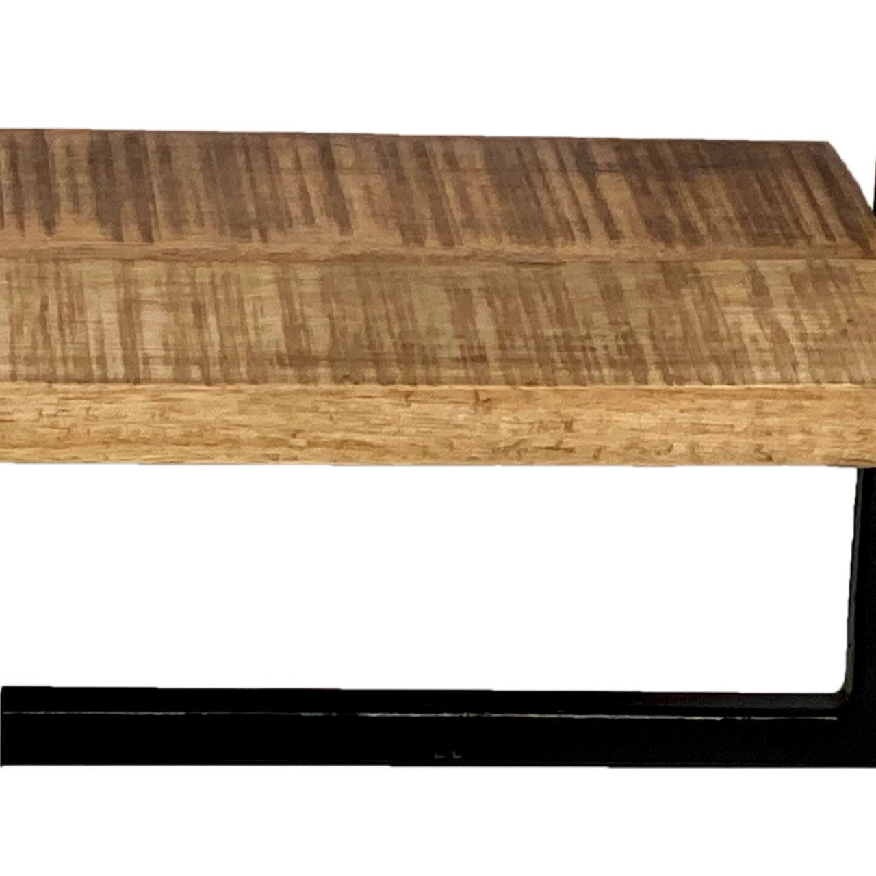 SVJ Wandrek Vierkant - 25 x 50 x 50 cm - Metaal - Zwart/Bruin