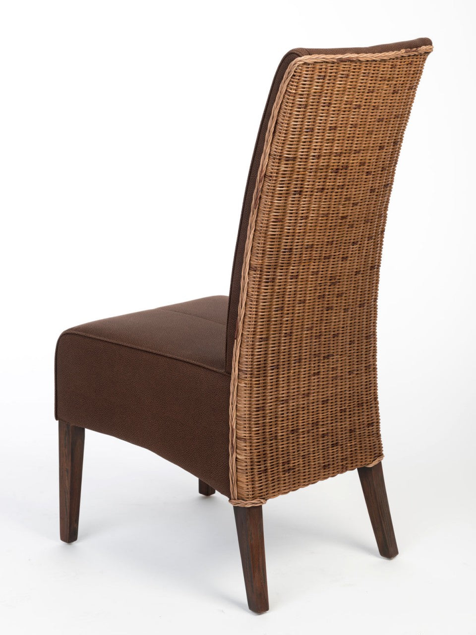 SVJ Eetkamerstoelen - 58x47x105 cm - Rotan - Bruin - Set van 6