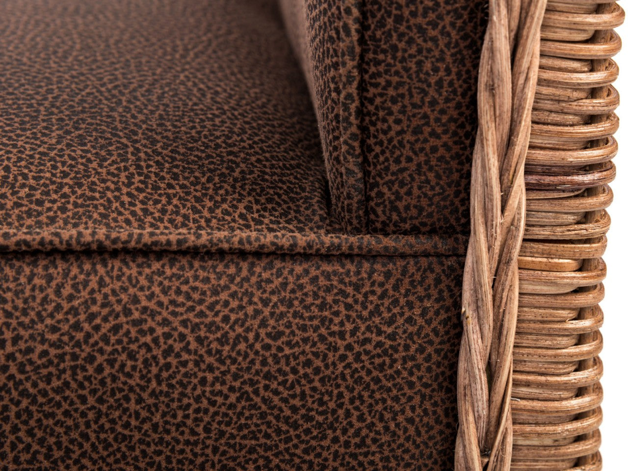 SVJ Eetkamerstoelen - 58x47x105 cm - Rotan - Bruin - Set van 6