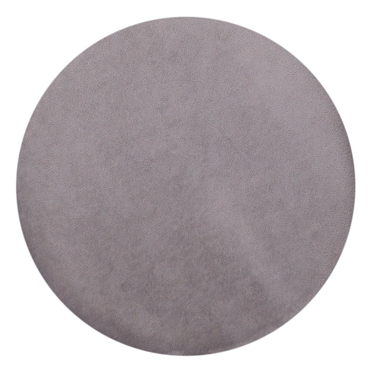 SVJ Kruk Rond - 31 x 31 x 43 cm - Polyester - Lichtgrijs