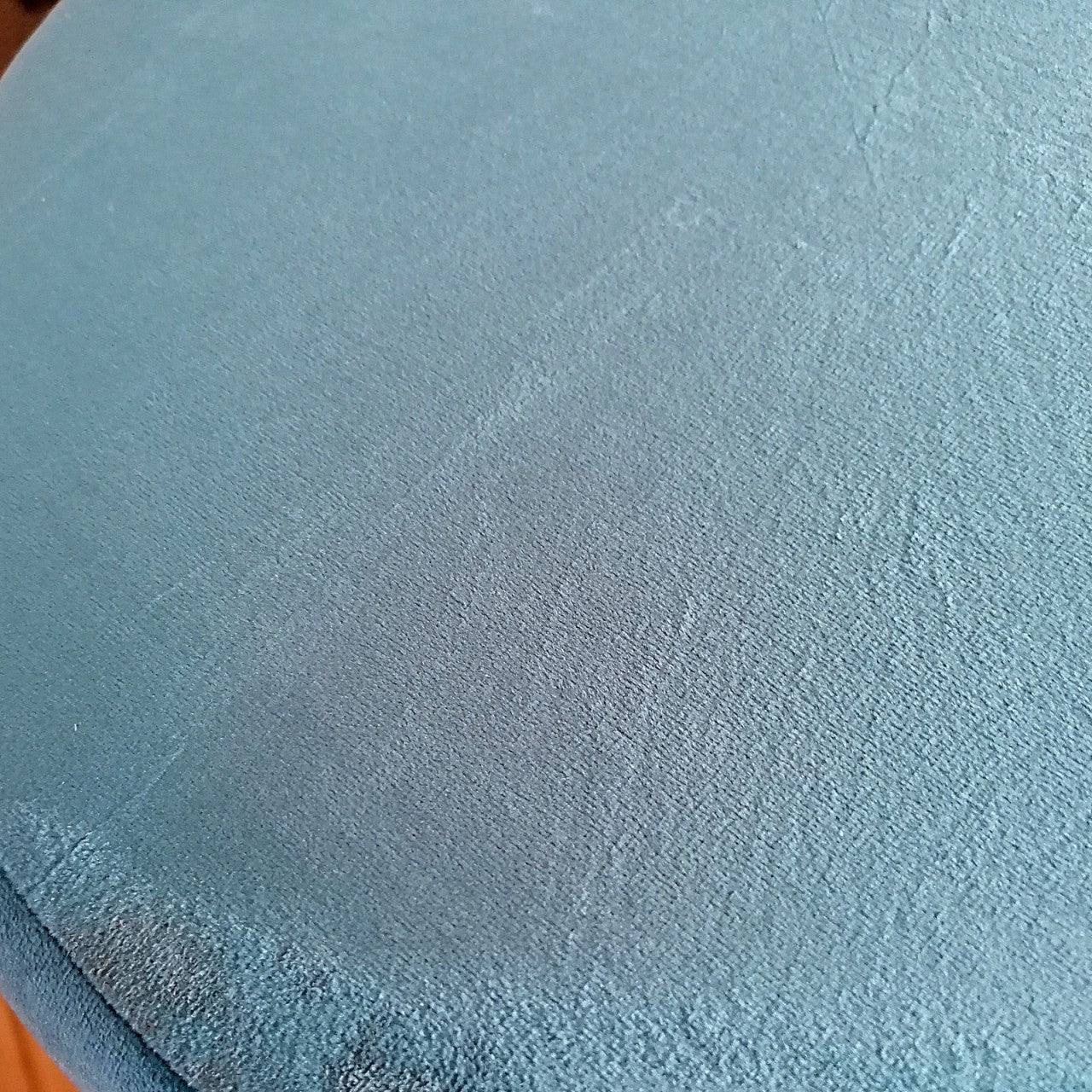 SVJ Kruk Rond - 32 x 32 x 38 cm - Polyester/Ijzer - Wit