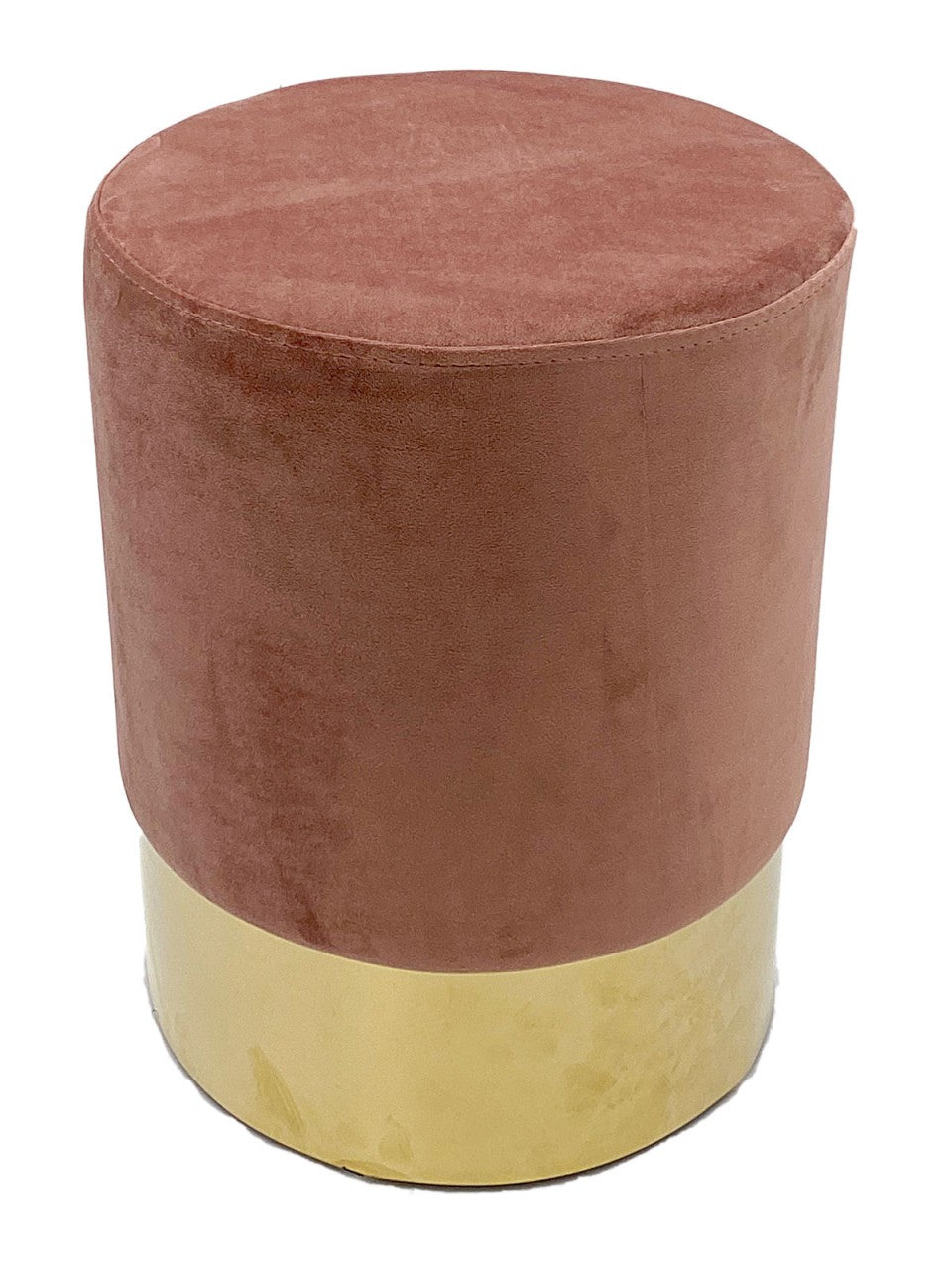 SVJ Kruk Rond - 32 x 32 x 42 cm - Polyester - Roze