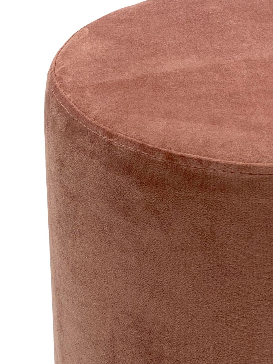 SVJ Kruk Rond - 32 x 32 x 42 cm - Polyester - Roze