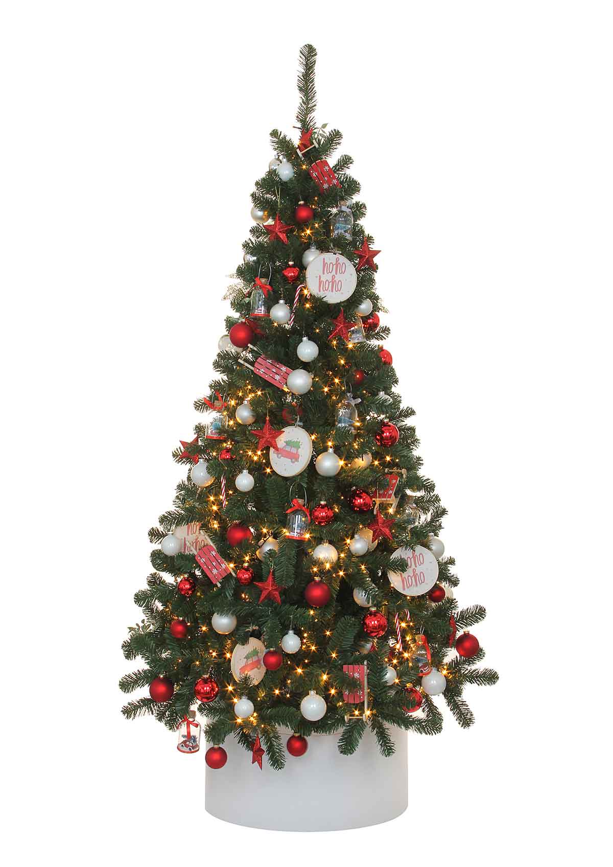 Black Box Charlton groene kunstkerstboom maat in cm: 185 x 115