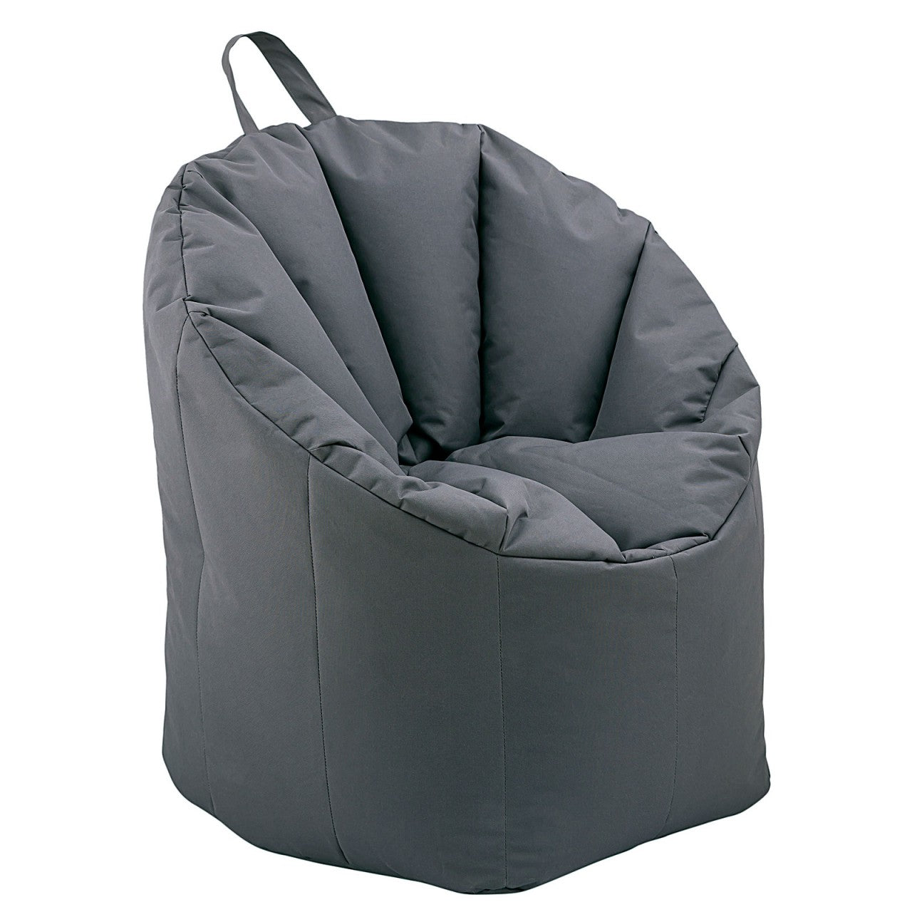 SVJ Zitzak Rond - 70 x 70 x 80 cm - Nylon - Grijs