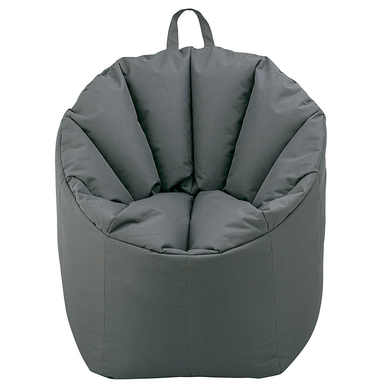 SVJ Zitzak Rond - 70 x 70 x 80 cm - Nylon - Grijs