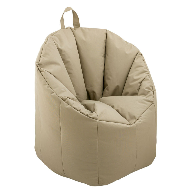 SVJ Zitzak Rond - 70 x 70 x 80 cm - Nylon - Taupe