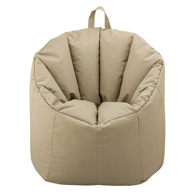 SVJ Zitzak Rond - 70 x 70 x 80 cm - Nylon - Taupe