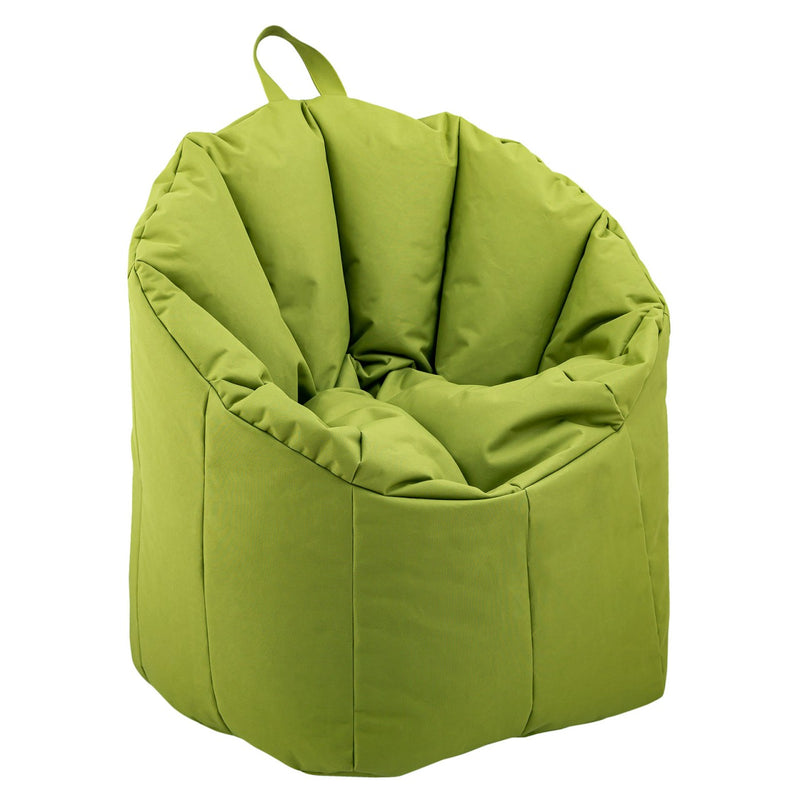 SVJ Zitzak Rond - 70 x 70 x 80 cm - Nylon - Groen