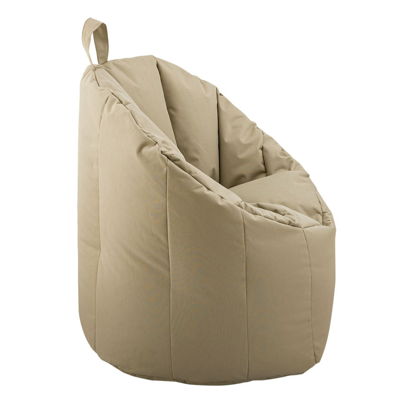 SVJ Zitzak Rond - 70 x 70 x 80 cm - Nylon - Taupe