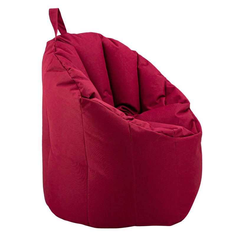 SVJ Zitzak Rond - 70 x 70 x 80 cm - Nylon - Rood