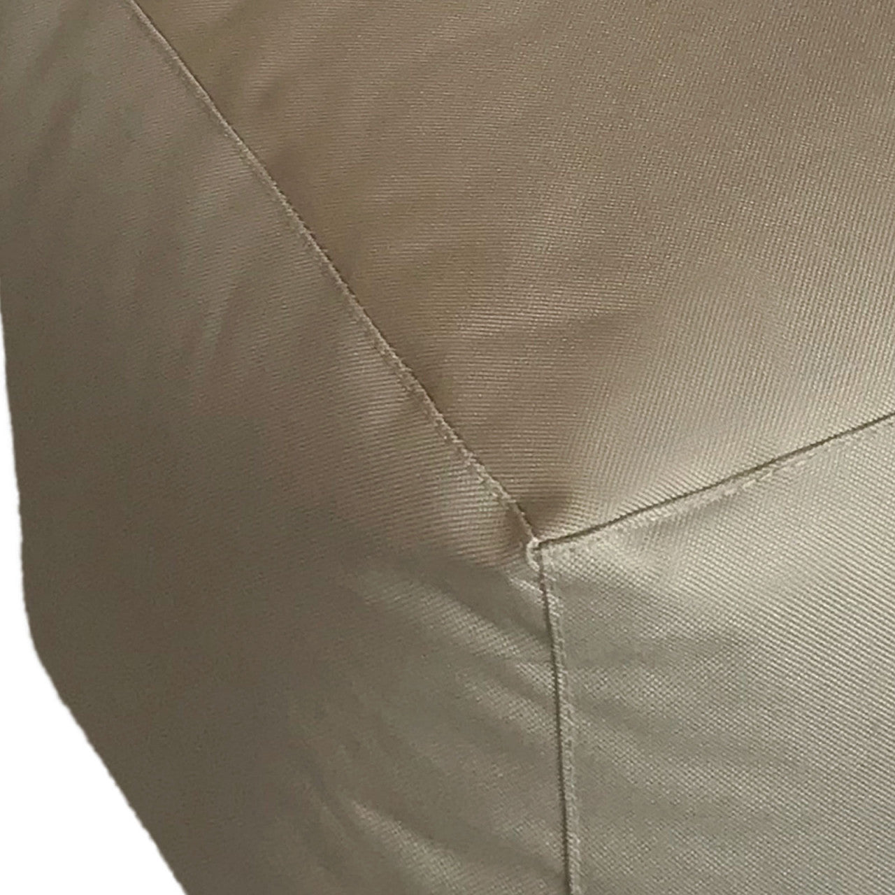 SVJ Poef Vierkant - 45 x 45 x 45 cm - Nylon - Taupe
