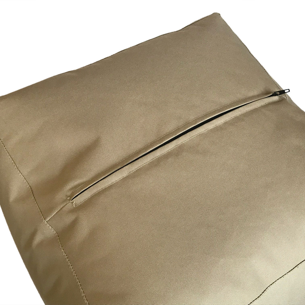 SVJ Poef Vierkant - 45 x 45 x 45 cm - Nylon - Taupe