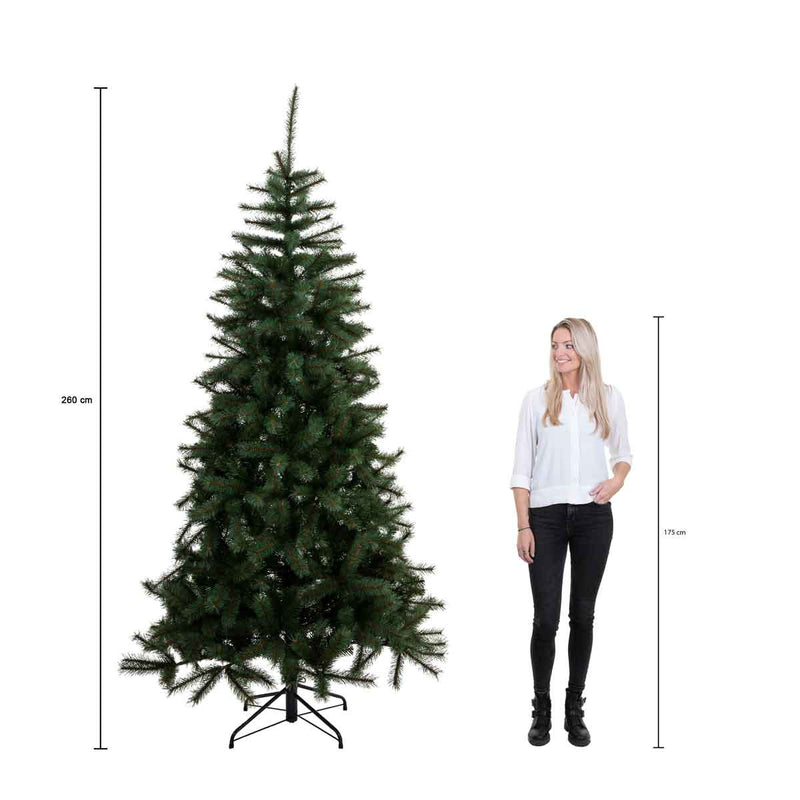 Triumph Tree kunstkerstboom deluxe sherwood spruce - 260x150 groen