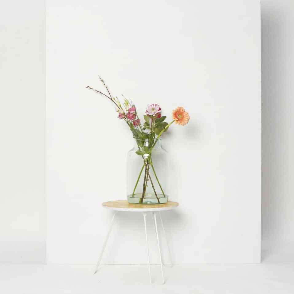 Mica Decorations Vienne Vaas - H35 x Ø21 cm - Glas - Set van 2