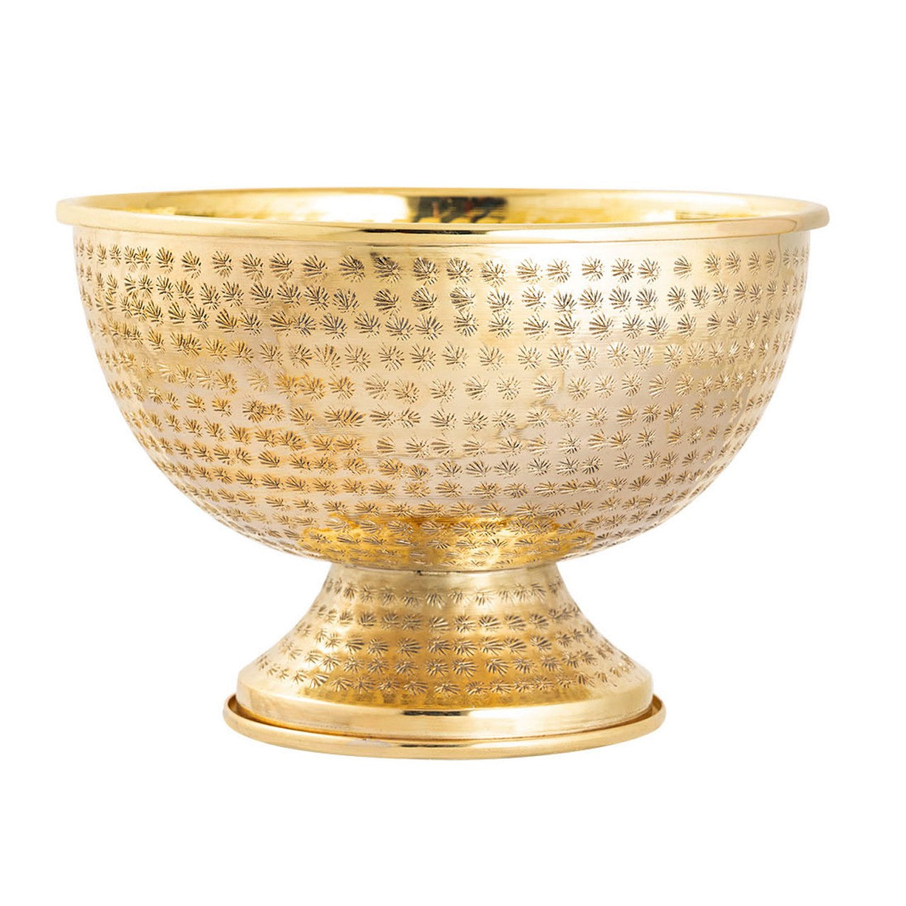 SVJ Wijnkoeler Rond - 29 x 29 x 20 cm - Ijzer - Goud