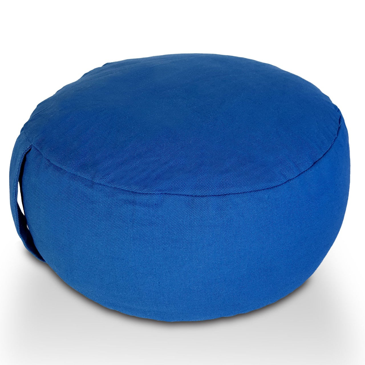 SVJ Yogakussen Rond - 31 x 31 x 16 cm - Katoen - Blauw