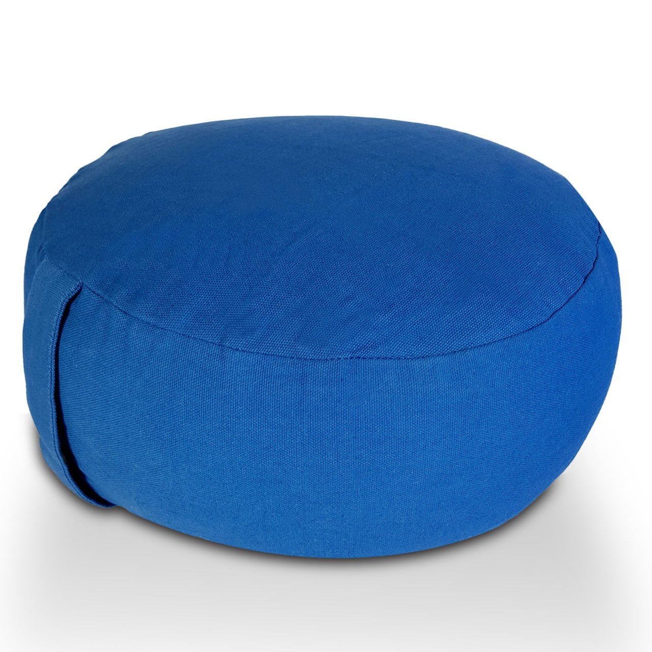 SVJ Yogakussen Rond - 31 x 31 x 16 cm - Katoen - Blauw