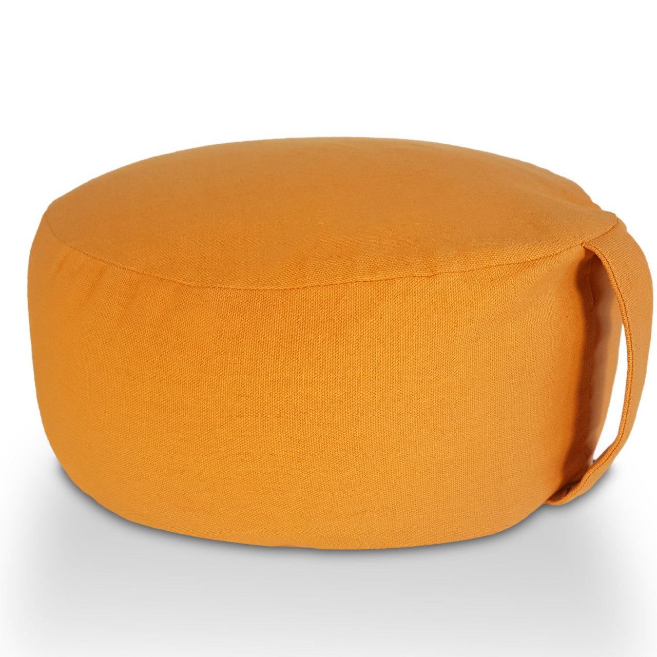 SVJ Yogakussen Rond - 31 x 31 x 16 cm - Katoen - Geel