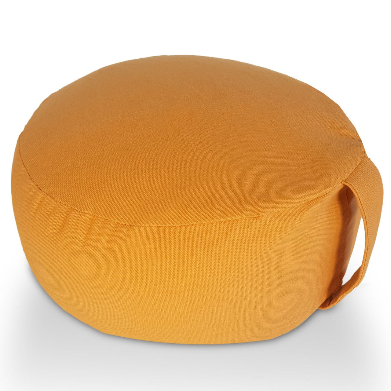 SVJ Yogakussen Rond - 31 x 31 x 16 cm - Katoen - Geel