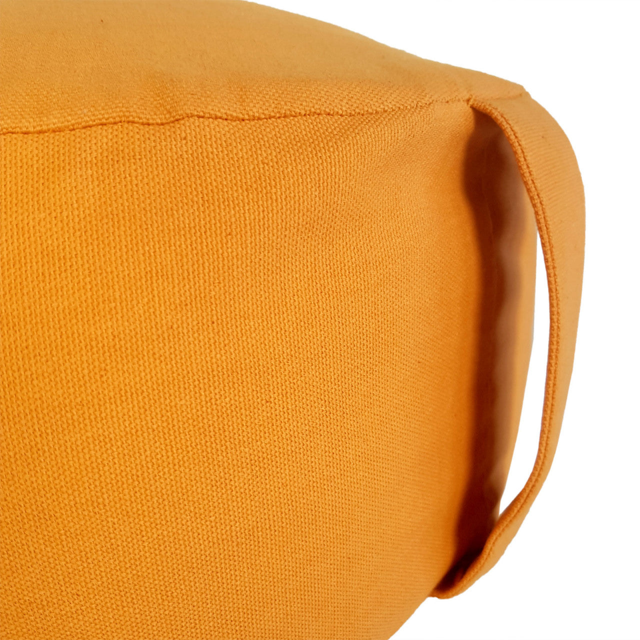 SVJ Yogakussen Rond - 31 x 31 x 16 cm - Katoen - Geel